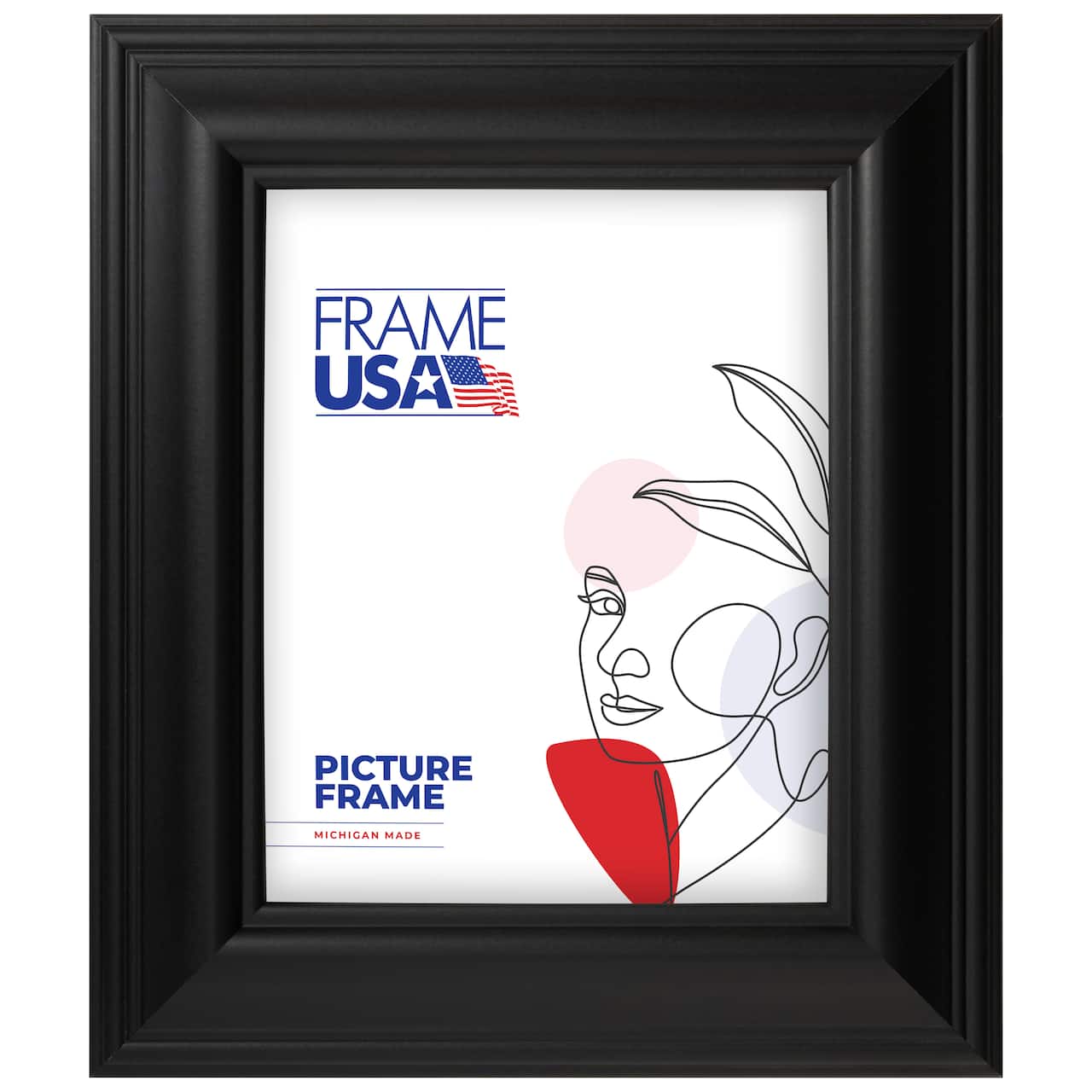Frame USA Executive Black Single Image Picture Frame